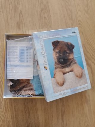 Dos puzzles para niños de 100 y 500 piezas.