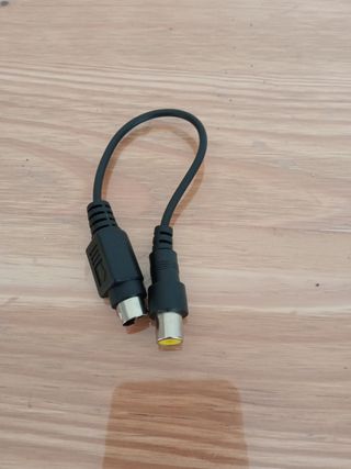 Adaptador RCA a S-VIDEO 7 Pines