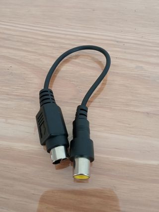Adaptador RCA a S-VIDEO 7 Pines