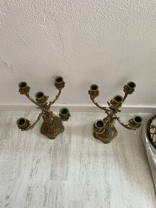 Lote productos de bronce