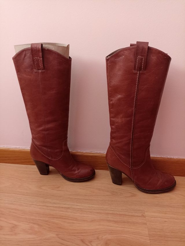 Botas piel Wonders 38