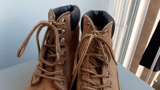 Botines marrones con cordones