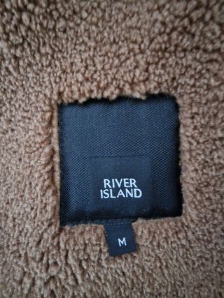 Cazadora cuero River Island