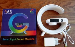 Lampara LED inteligente con altavoz