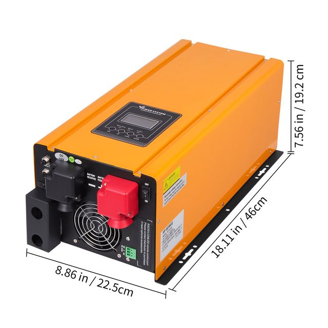 3000W Inverter a Onda Sinusoidale Pura, 12V Corren
