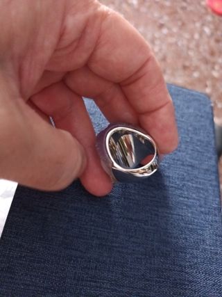 ANILLO LUXENTER, PLATA MACIZA Y CUARZOS