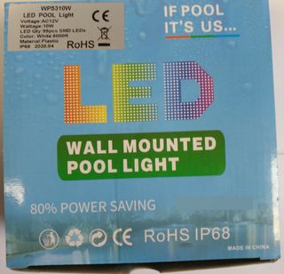 FOCOS LED PARA PISCINA BLANCO 10W