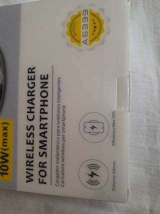 Cargador móvil inalámbrico