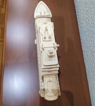 Maqueta- Barco crucero. Para pintar a tu gusto.