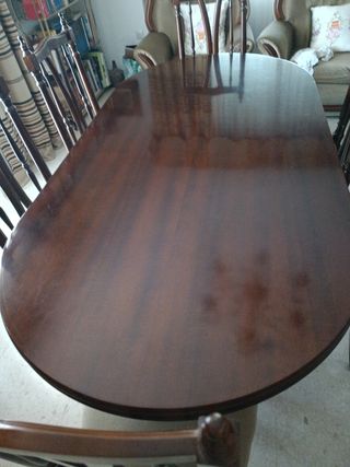 Mesa comedor y 6 sillas