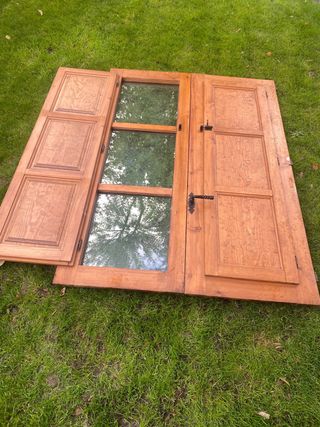 ventana completa madera