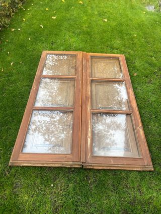 ventana completa madera