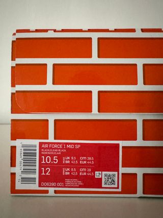 Nike Air Force 1 Mid x Off White . ORIGINALES.