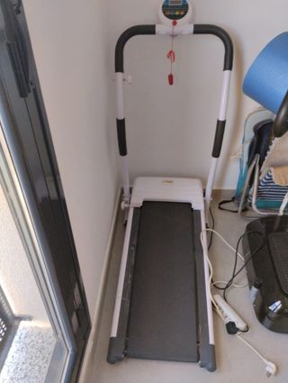 Cinta de correr y vibratoria