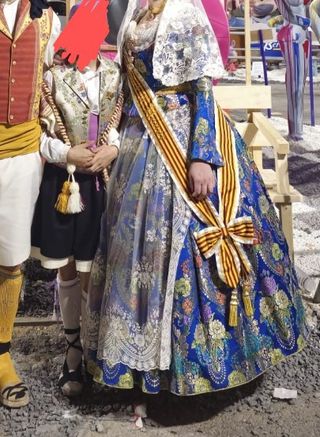 Traje de fallera adulta