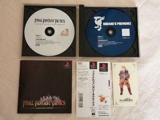 Final Fantasy tactics (con spine card)