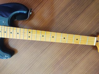 Guitarra squier cv 70s strat HSS MN blk