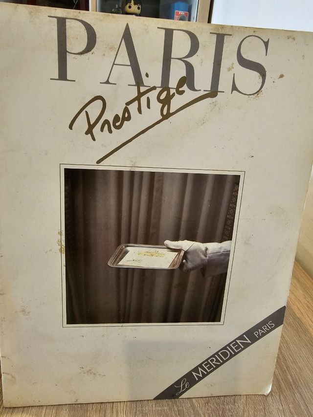 Carpeta folletos vintage Concorde airFrance