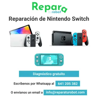 Reparación de consolas - Switch - Nintendo