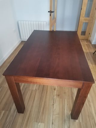 Mesa extensible madera