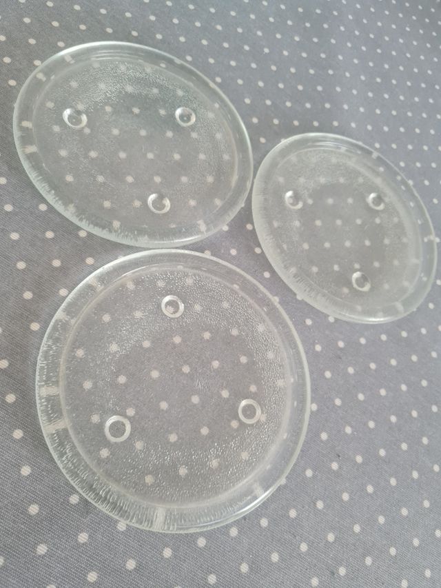 Platos cristal velas