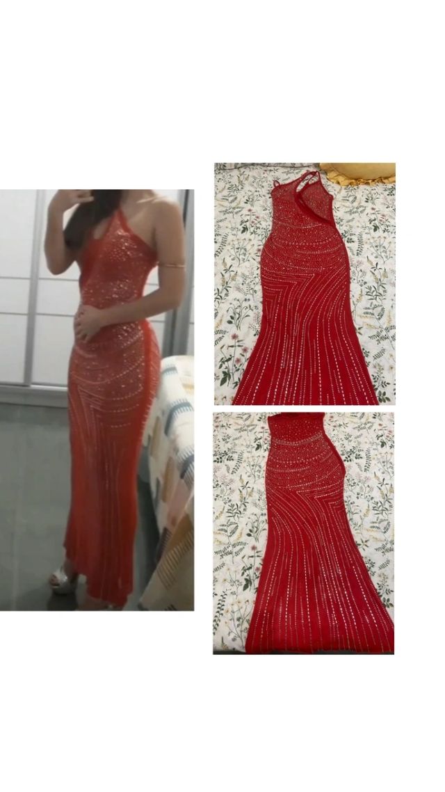 Vestido de diamantitos 