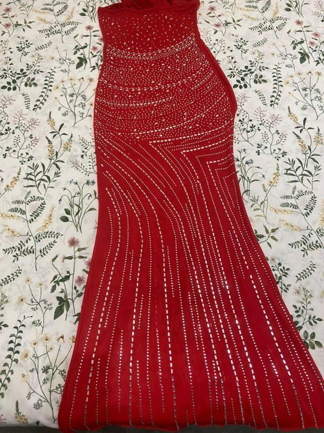 Vestido de diamantitos 