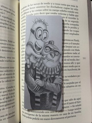 Marcapáginas Gru mi villano favorito y minion