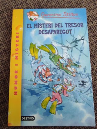 Libro Gerónimo Stilton en valenciano