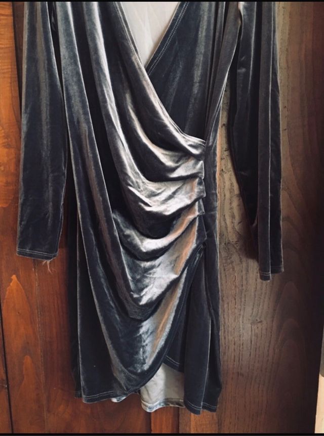 Vestito in velluto elaticizzato tgM