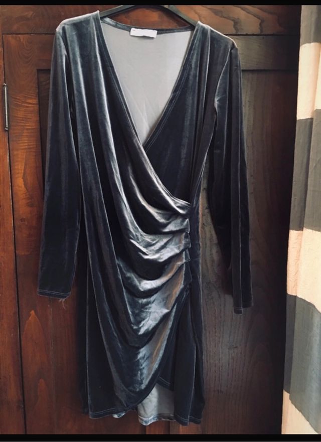 Vestito in velluto elaticizzato tgM