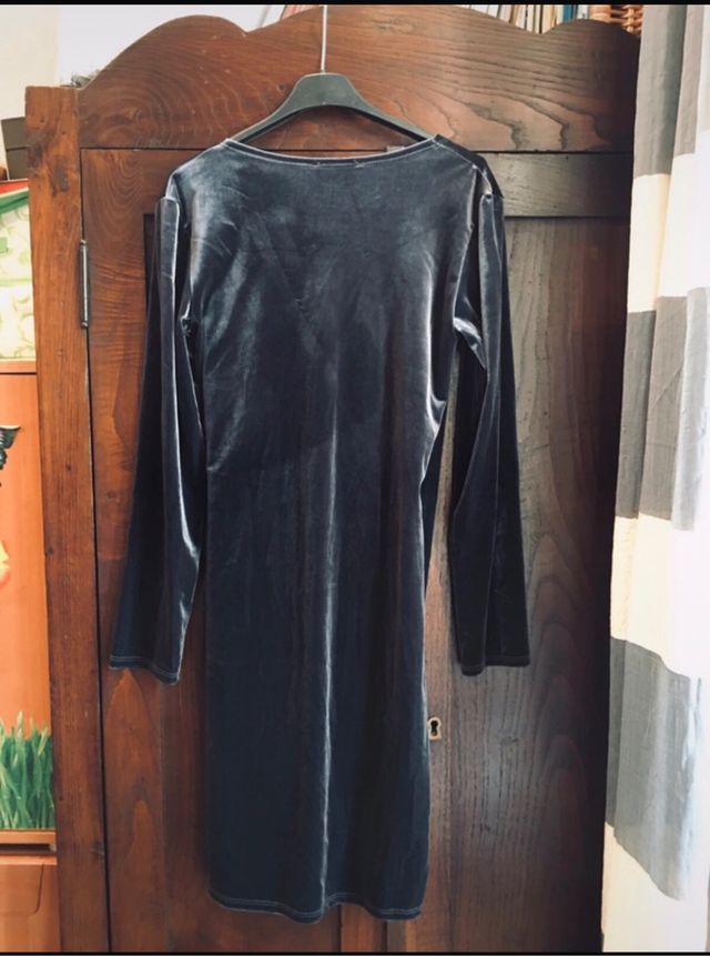 Vestito in velluto elaticizzato tgM