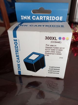 Cartucho de tinta color  impresora