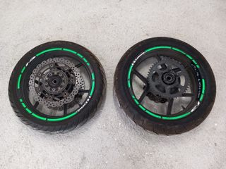 Llantas kawasaki er6n abs