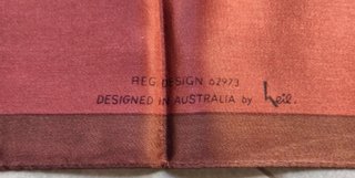 Foulard vintage by Heil