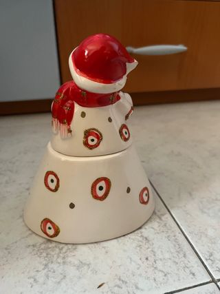 Zuccheriera Natalizia Pupazzo di neve