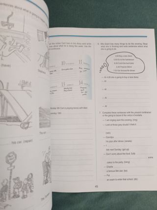 Cuaderno Workbook Inglés 4 ESO 2 ciclo Guadiel 95