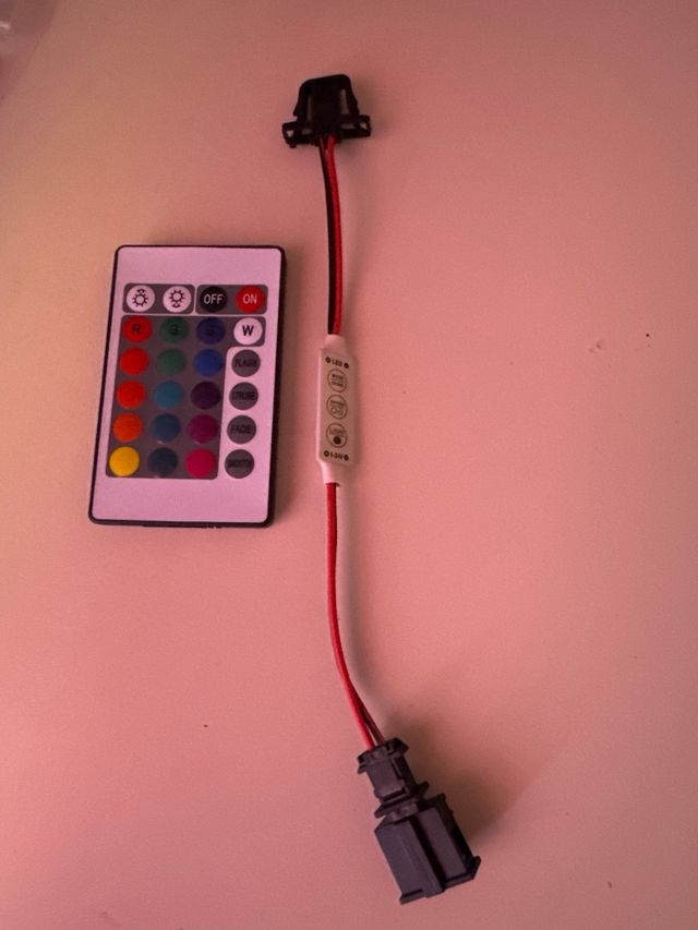 control remoto luzes 