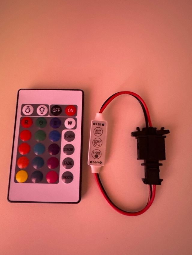 control remoto luzes 