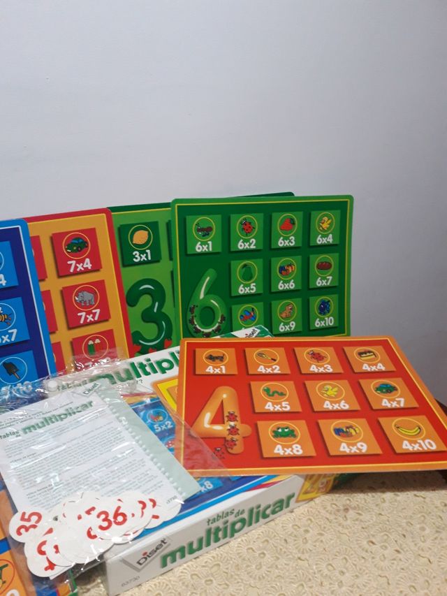 Juego tablas de multiplicar