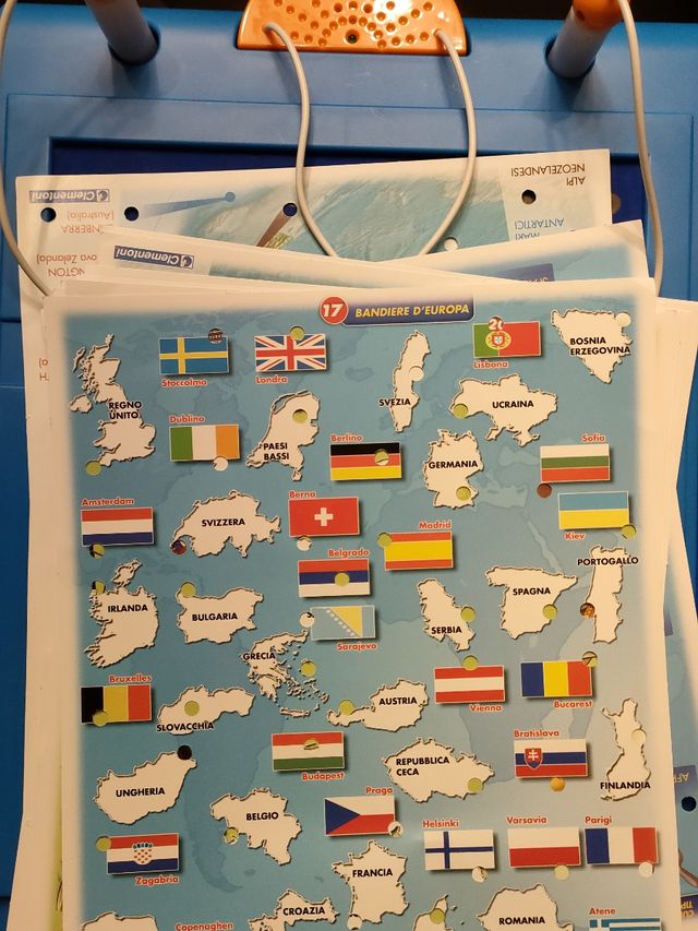 Sapientino geografia Clementoni 7+