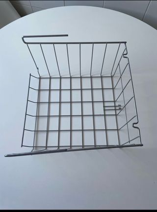 Cesto de rejilla para baldas de armarios Ikea