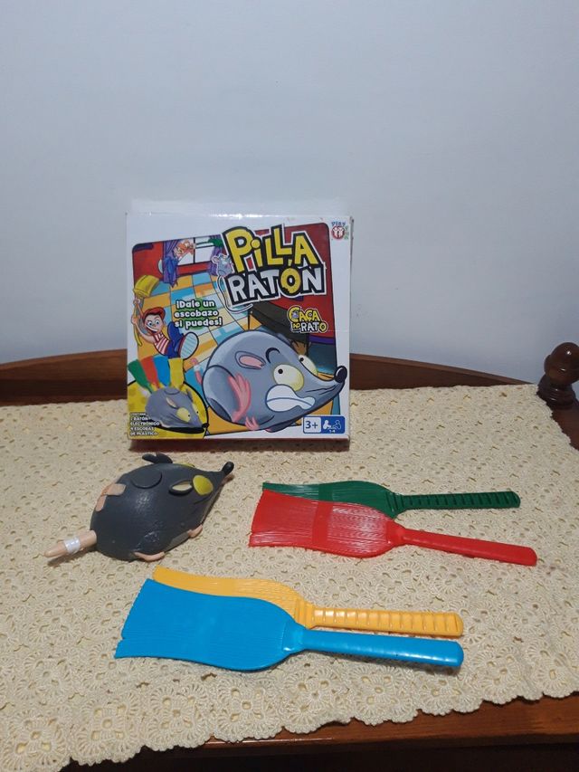 Atrapa el raton. Con pilas incluidas.