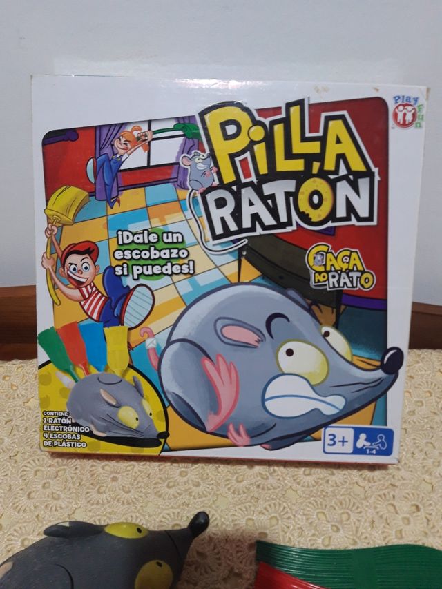 Atrapa el raton. Con pilas incluidas.