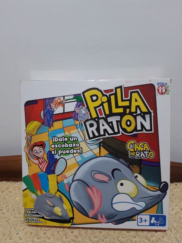 Atrapa el raton. Con pilas incluidas.