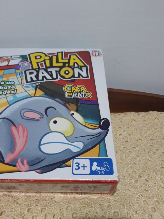 Atrapa el raton. Con pilas incluidas.