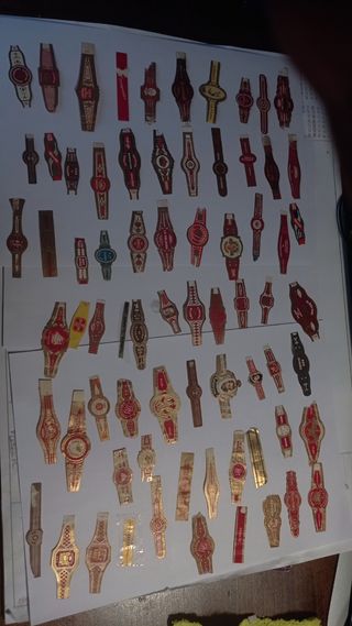 165 Vitolas antiguas de coleccion