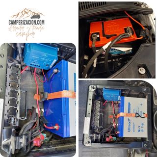 Kit bateria secundaria VW T5/T6 camperizacion