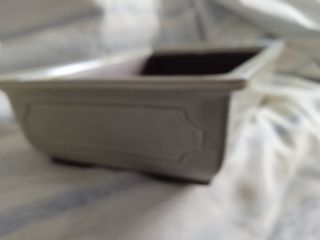 Maceta de bonsi  verde claro.