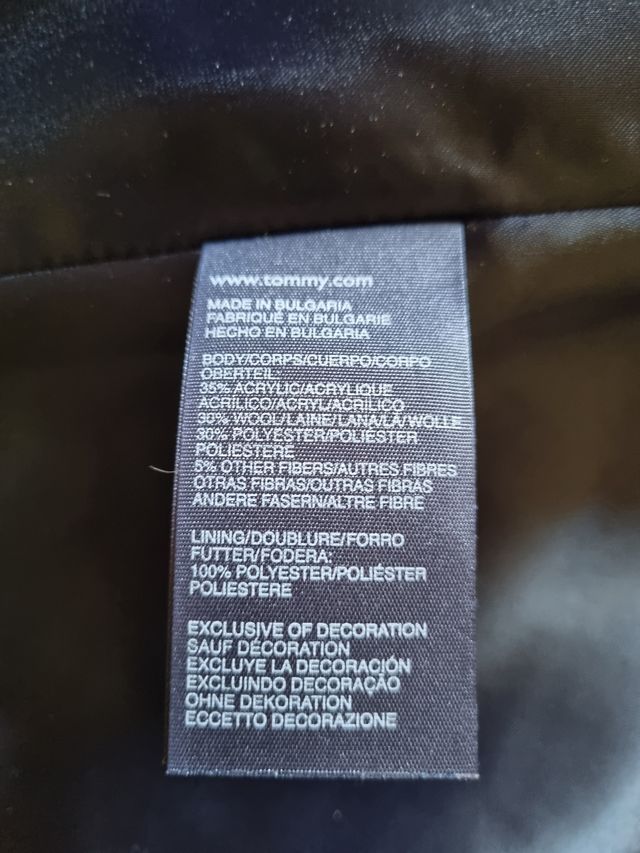 Abrigo de Tommy Hilfiguer